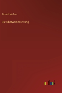 Die Obstweinbereitung