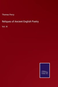 Reliques of Ancient English Poetry