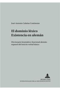 El Dominio Lexico «Existencia» En Aleman