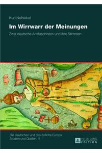 Im Wirrwarr Der Meinungen