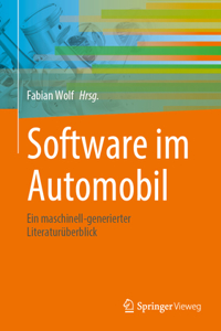 Software Im Automobil: Ein Maschinell-Generierter Literaturüberblick