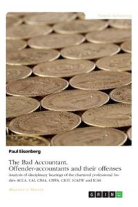 Bad Accountant. Offender-accountants and their offenses