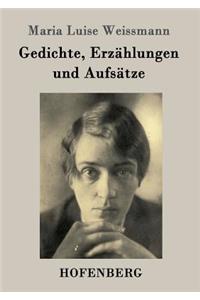 Gedichte, Erzählungen und Aufsätze