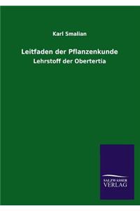 Leitfaden Der Pflanzenkunde