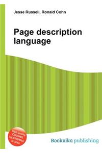 Page Description Language