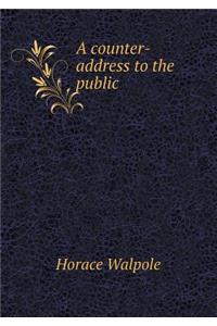 A Counter-Address to the Public
