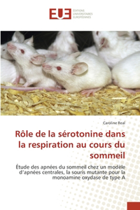 Rôle de la sérotonine dans la respiration au cours du sommeil
