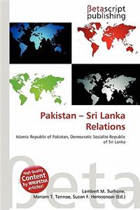 Pakistan - Sri Lanka Relations