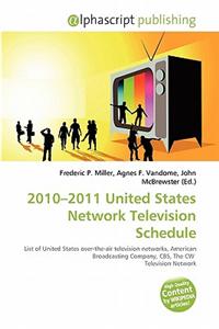 2010-2011 United States Network Television Schedule