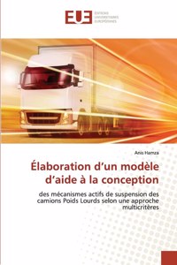 Élaboration d'un modèle d'aide à la conception