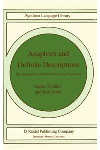 Anaphora and Definite Descriptions