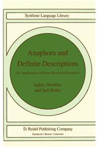 Anaphora and Definite Descriptions