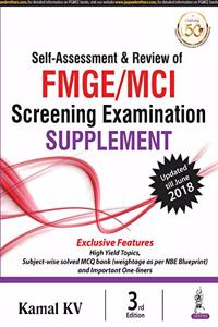Self-Assessment & Review of FMGE/MCI Screening Examination Supplement