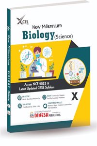 DINESH Publications' New Millennium Biology for Class 10 (2023-2024 Session)
