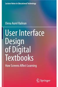 User Interface Design of Digital Textbooks