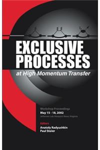 Exclusive Processes at High Momentum Transfer