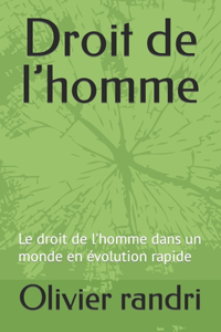 Droit de l'homme