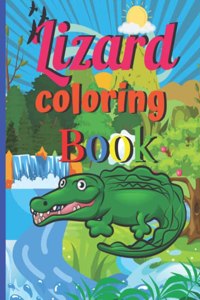 Lizard Coloring Book