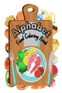 Alphabet Food Coloring Book