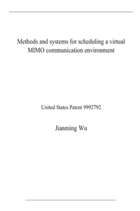 Methods and systems for scheduling a virtual MIMO communication environment
