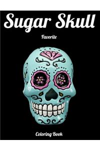 Sugar Skull Favorite Coloring Book