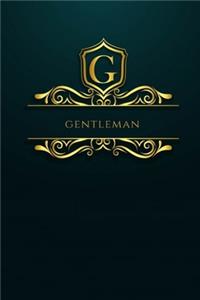 GENTLEMAN IS ALWAYS PREPARED Daily Planner Notebook