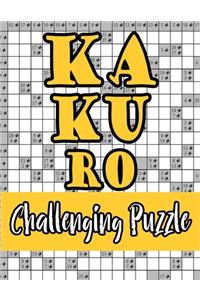 Kakuro Challenging Puzzle