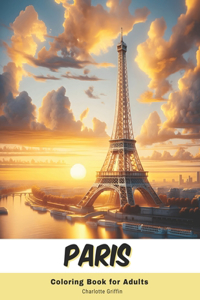 Paris Coloring Book for Adults