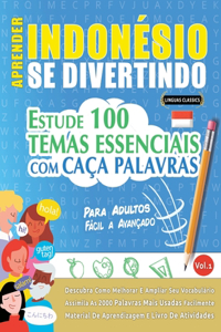 Aprender Indonésio Se Divertindo! - Para Adultos