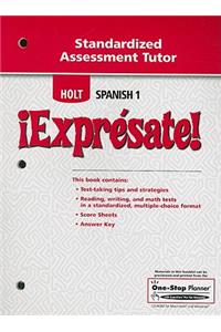 Holt Spanish 1 !Expresate! Standardized Assessment Tutor