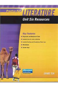 Prentice Hall Literature 2010 Unit 6 Resource Grade 10