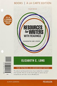 Resources for Writers with Readings, Books a la Carte Plus Mylab Writing with Etext -- Access Card Package