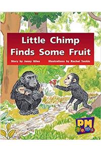 Little Chimp Finds Some Fruit
