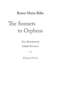 Sonnets to Orpheus