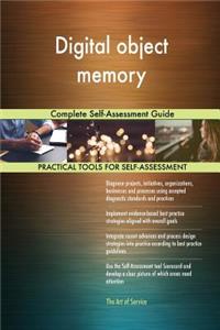Digital object memory Complete Self-Assessment Guide