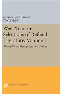 Wen Xuan or Selections of Refined Literature, Volume I