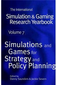 Simulations and Games for Strategy and Policy Planning