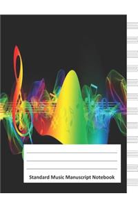 Standard Music Manuscript Notebook