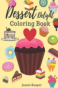 Dessert Delight Coloring Book