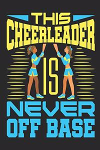 This Cheerleader Is Never Off Base