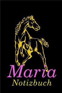 Pferd Maria Notizbuch
