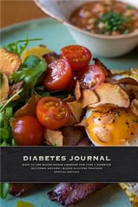 Diabetes Journal - Easy to Use Daily Blood Sugar Logbook for Type 1 Diabetes (Glycemic Record / Blood Glucose Tracker) Special Edition