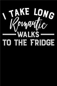 i take long romantic walks to the fridge