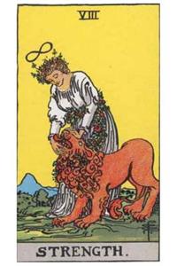 Tarot Notebook Journal - Strength