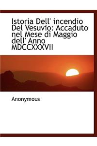 Istoria Dell' Incendio del Vesuvio