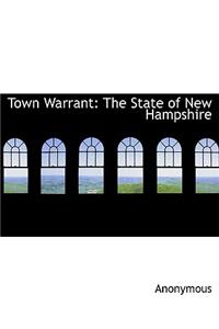 Town Warrant