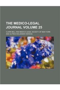 The Medico-Legal Journal Volume 25