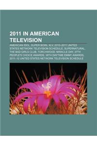 2011 in American Television