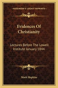 Evidences Of Christianity