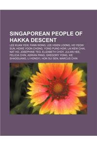 Singaporean People of Hakka Descent